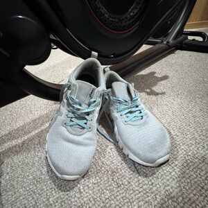 Asics Women's Light Gray Athletic Shoes